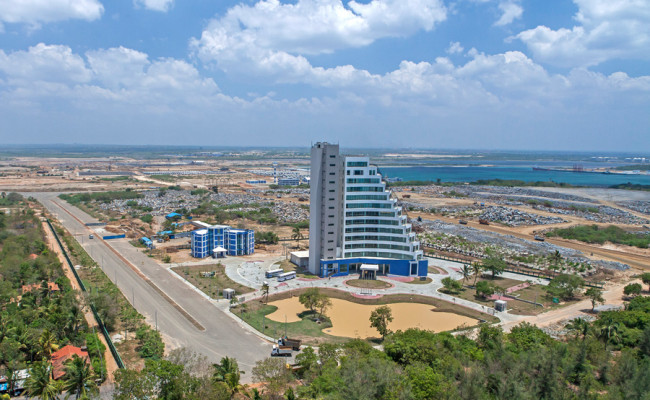 Port Building, Hambantota harbour