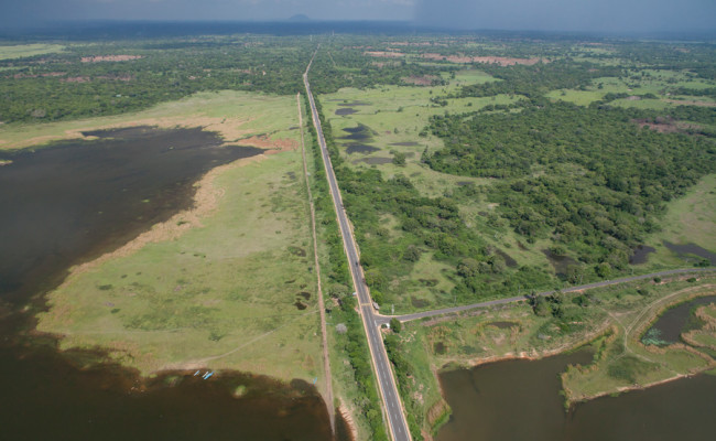 Anuradhapura Horowpatana Trincomalee road (A12)