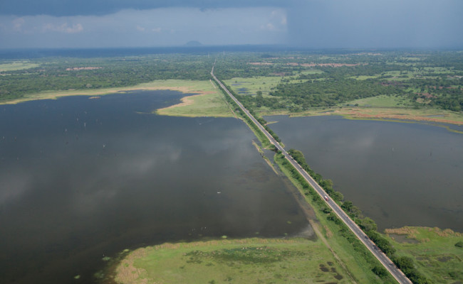 Anuradhapura Horowpatana Trincomalee road (A12)