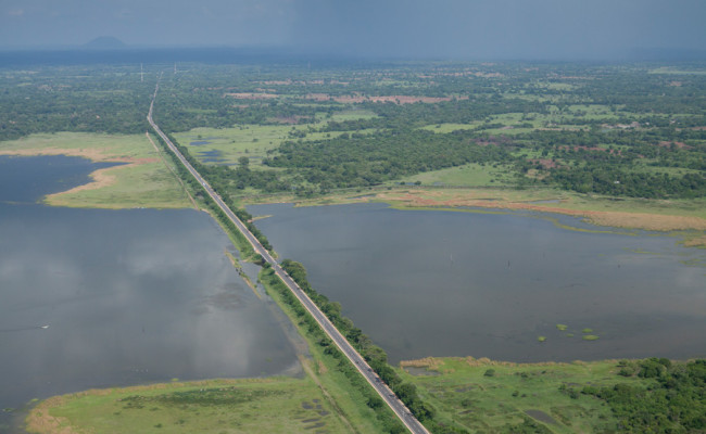 Anuradhapura Horowpatana Trincomalee road (A12)