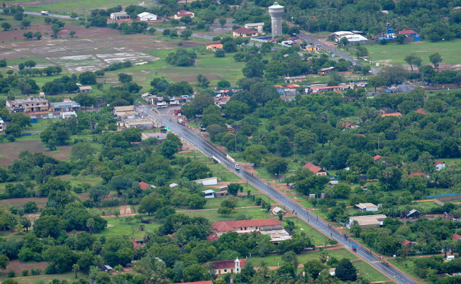 Panthan Junction, Paranthan Puthukudyiruppu Road (A35)