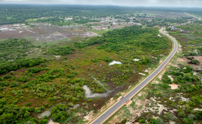 Navatkuli Karaitivu Mannar road (A32)