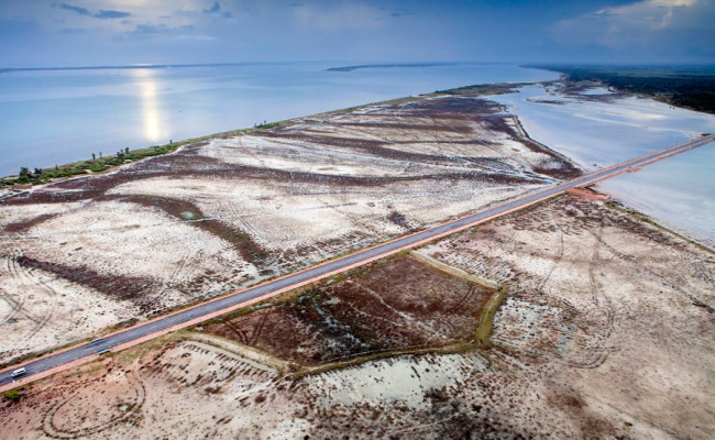 Navatkuli Karaitivu Mannar road (A32)