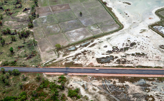 Navatkuli Karaitivu Mannar road (A32)