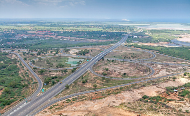 Siribopura flyover, Hambantota