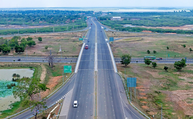 Siribopura flyover, Hambantota