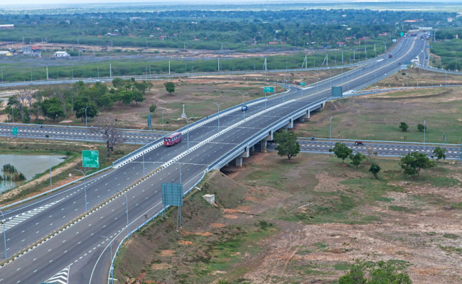 Siribopura flyover, Hambantota