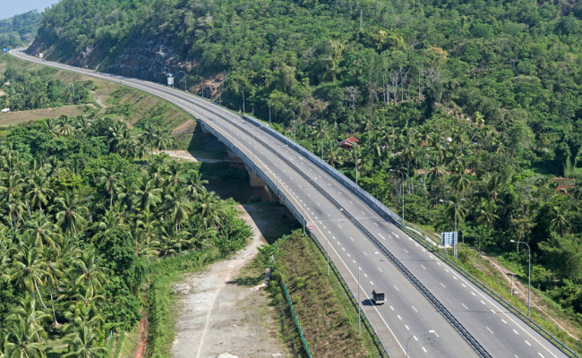 Gin Ganga flyover, Southern Expressway