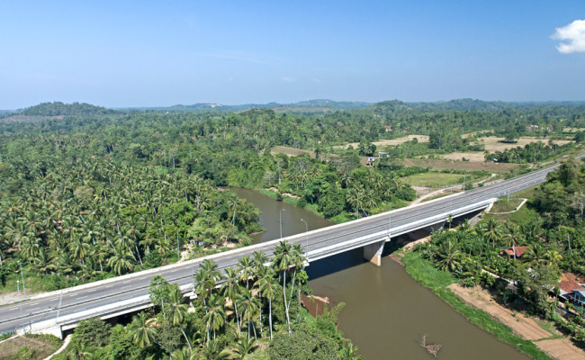 Gin Ganga flyover, Southern Expressway