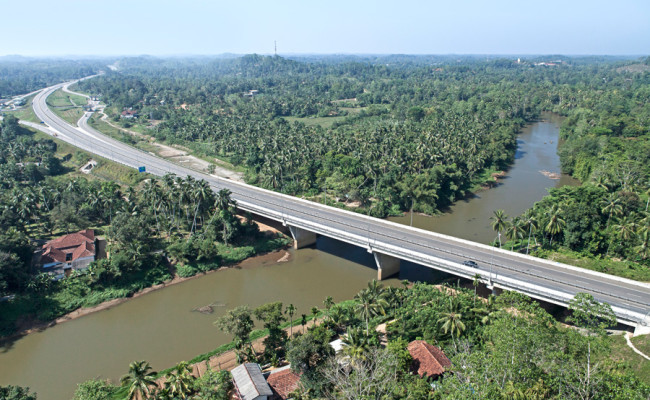 Gin Ganga flyover, Southern Expressway