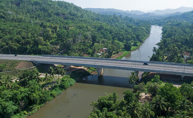 Gin Ganga flyover, Southern Expressway